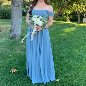 Jenny Yoo Valence Bridesmaid Dress Bluebell